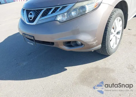2012 Nissan Murano Sl из США, поврежденный, VIN JN8AZ1MU1CW121591
